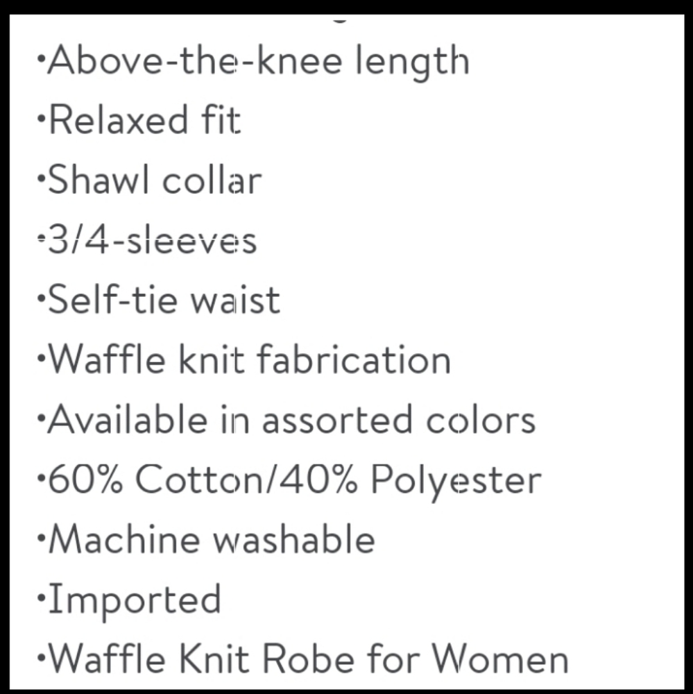 NWOT Soft Lavender Wrap Robe - Picture 3 of 5